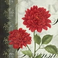 thumbnail image 2 of Gladding, Pamela 20x20 Gold Ornate Wood Framed with Double Matting Museum Art Print Titled - Etude en Rouge I, 2 of 4