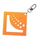 thumbnail image 4 of Calibre de agujas de tejer, ganchos de crochet, regla, accesorio de tejido resistente y práctico. Naranja, 4 of 9