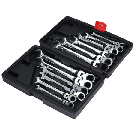 Loewten Ratchet Wrench Ratchet Combination Spanner 12Pcs