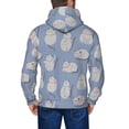 thumbnail image 5 of Zip Up Hoodies for Men - Cute fat cat Long Sleeve Comfrt Men'S Fashion Hoodies & Sweatshirts, Jackets for Men Hoodies Pullover Clothing Clothes with Pouch, 5 of 5