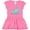 Raspberry with Polka Dots, variant on Inktastic Sister-saurus Cute Brontosaurus Family Gift Baby Girl Dress