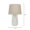 thumbnail image 3 of Jamie Young Circus Ceramic Table Lamp with Linen Shade, 3 of 4