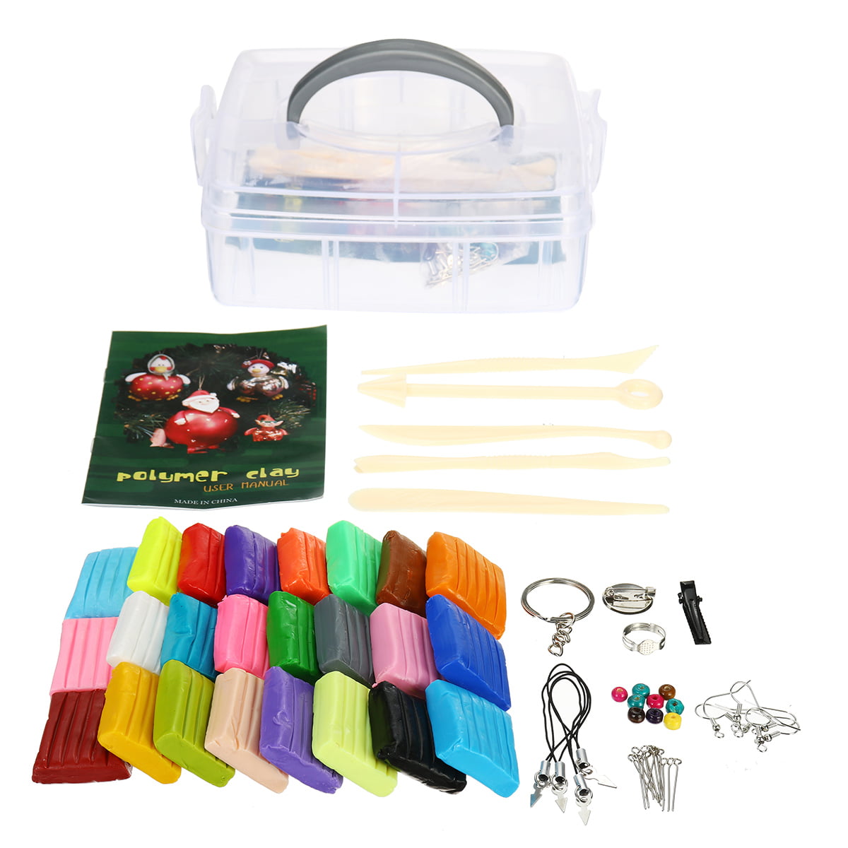 Kids Sandwich Food Making Modelling Colour Clay Set With Moulds & Accessories 