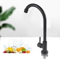 thumbnail image 3 of Basin Faucet, Sink Basin Faucet 90 Degree Rotating Single Cold Faucet Water Tap, Kitchen Supplies for Bathroom Rotating Faucet Kitchen, 3 of 8