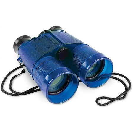 Learning Resources Binoculars with Lanyard Science Exploration STEM Goggles Blue Ages 5+