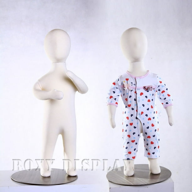 6 Month Full body Children Kid Mannequin Dress Body Form Flexible Foam