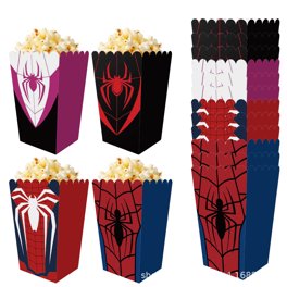 Fun Express - Mini 1st Circus Popcorn Boxes 24pc For Birthday - Party Supplies - Containers And Boxes - Paper Boxes - Birthday - 24 Pieces