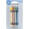 Wilton W1226 Crayon Candles 3.25-Inch Rainbow 8 Count