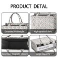thumbnail image 4 of Large Capacity Tote Bag,White Christmas Tree and Ornament Pattern Handbag Fashion Luxury Tote Bag,15.7"x13"x 5.1" Inches,Laptop Compatible, 4 of 6