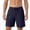 #03 Dark Blue 【Mix, Match & Rotate: Stock Up on Daily Colors】, variant on Men's Casual Sports Shorts with Elastic Waist Zipper Pockets, Nylon Quick Dry Athletic Workout Shorts, Lightweight Breathable Running Gym Shorts, Summer Beach Essentials | JASKFLY,Army Green 6XL