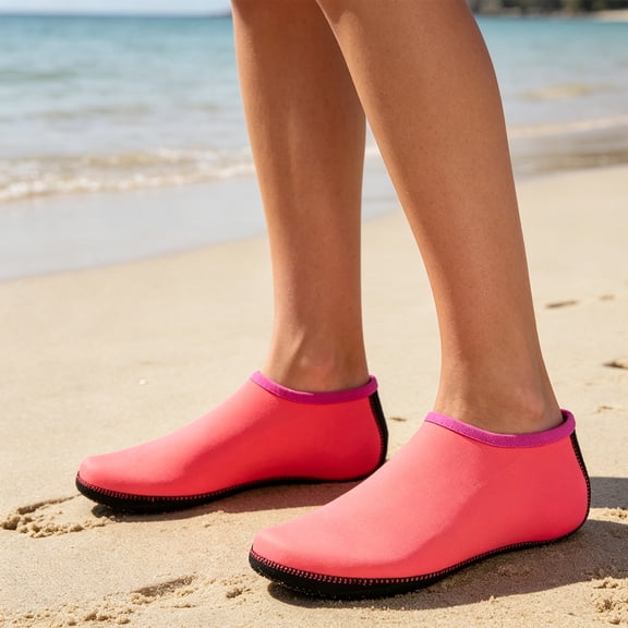 Water Shoes for Women Men Quick-Dry Swim Shoes Beach Vacation Water Socks Aqua Swimming Yoga Surf River Lake Kayak Barefoot Pool Socks, 43