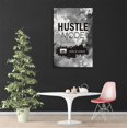 thumbnail image 2 of Inspirational Framed Office Canvas Wall Art Motivational Positive Entrepreneur Quotes Hustle Mode Poster Prints Artwork Workplace Office Bedroom Wall Decor Ready to Hang - 12" Wx18 H, 2 of 6