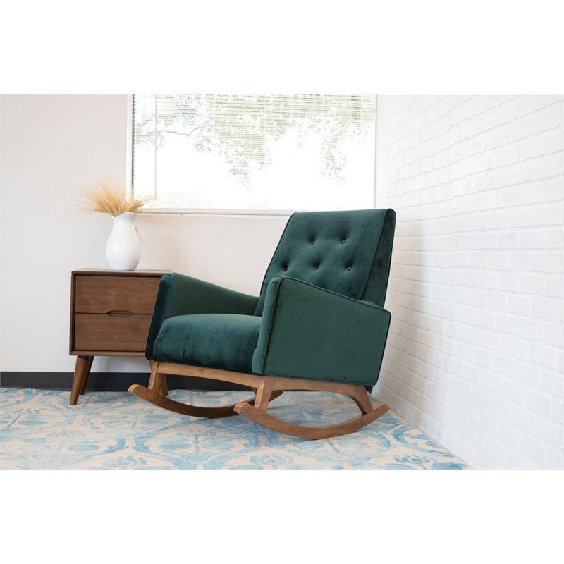 mid century nursery glider
