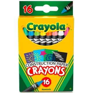 Crayola Jumbo Crayons, 16 Count Assorted Colors, School and Craft Supplies