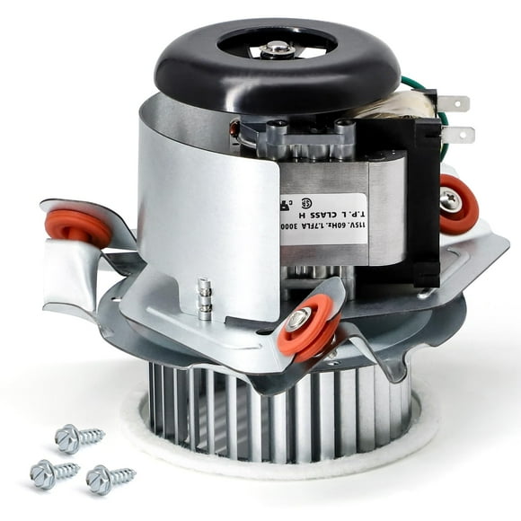 Adviace J238-150-15215 Draft Inducer Blower Motor Kit for Jakel Inc Furnace, HC21ZE123A Draft Inducer Motor for Carrier Furnaces & Bryant Furnaces & Payne Furnaces