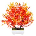 thumbnail image 1 of Artificial Bonsai  Fresh-keeping Soft Branches Practical  Ornamental Mini Faux Bonsai Tree, 1 of 5