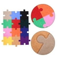 thumbnail image 1 of SHOWERORO Creative Wall Decoration 3D Puzzle Board Polyester Background Holder Assorted Color 12-Pcs, 1 of 6