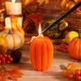 thumbnail image 5 of Tyidzon 2 Pcs Fall Pumpkin Scented Candles Soft Macaron Handmade Ambient Candles for Home Table Bedroom Bathroom Party Thanksgiving Decorations, 5 of 7