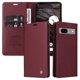thumbnail image 2 of Funda para Google Pixel 7A Estuche de Cuero PU Tipo Cartera con Ranuras para Tarjetas y Cierre Magnético, 2 of 5