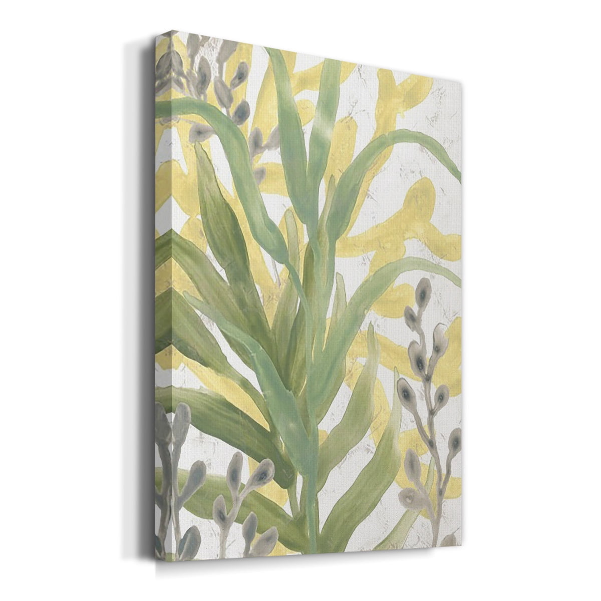Sea Grass Fresco IV Premium Gallery Wrapped Canvas - Ready to Hang