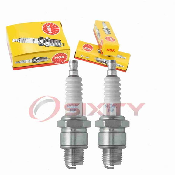 2 pc NGK 3322 Standard Spark Plugs for 065-01403-10 09482-00358 12366-6771-6 160769-78010 4017 90793-20130 92070-2070 98076-54716 98076-54746 999-06910-P9-001 RL19 TY6126 W14FR-U W9AO WR10A WR10AC