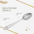 thumbnail image 7 of Spode Christmas Tree Cocktail Spoons - Festive Flatware Set for 6 - Christmas Dessert Spoons in 18/10 Stainless Steel, Holiday Kitchen Utensils for Custards, Puddings, Cakes - Dishwasher Safe, 7 of 7