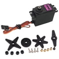 thumbnail image 1 of Likrtyny Metal Digital para Helicóptero Modelo Futaba JR Car RC (MG996R 180 Iron Gear), 1 of 8