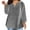 Gray, variant on New & Trending Fashion Pohista Womens Tops Womens Blouses Long Sleeve Blouses Spring My Cart Items Today Cheap Spring Tops
