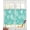 Teal, variant on Rustic Coastal Sheer Curtains 63 Inch Length 2 Panels Set for Living Room/Bedroom, Sea Nautical Summer Beach Starfish Coral Kitchen Curtains Grommet Semi-Sheer Curtains Window Treatments 42"x63"x2