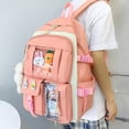 thumbnail image 3 of kurtrusly Multi-functional School Backpack With Extra Bags For Students Bags For School School Bag Schoolbag pink, 3 of 6