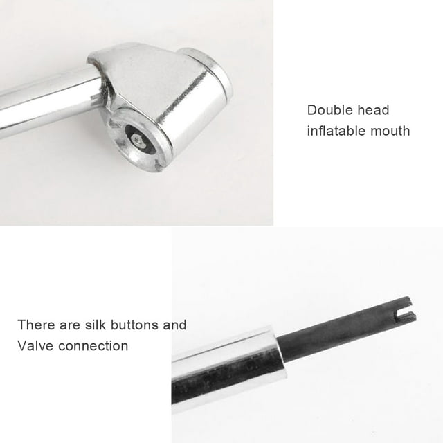 Maoww Tire Inflatable Rod Inflator Gauge Pressure Compressor Safe Handle Small Vehicles