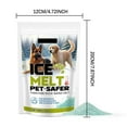thumbnail image 3 of Pet-Safe Ice Melt Salt, Efficient Snow & Ice Melter With 3 Pack (100G Each), Freeze Protection & Anti-Slip For Driveways Sidewalks Roofs Outdoor Stairs Pet Owners, 3 of 9