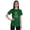 Green (Silver Glitter), variant on Women Quote Top I'm Not With Stupid Anymore Graphic Print Tee T-Shirt