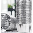 thumbnail image 5 of The Baker Celebrations Metallic Silver Baking Cups, 100 Count, 5 of 6