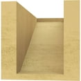 thumbnail image 4 of 5"W x 10"D x 5"H Wide Concord Rough Cedar Woodgrain TimberThane Corbel, Primed Tan, 4 of 6