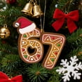 thumbnail image 4 of Adorno Navideño 67 Acrílico Decoración de Árbol de Navidad Seis Siete, 4 of 6