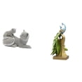 thumbnail image 1 of Escultura de de gato, adorno de mesa, artesanía, figura decorativa, estatua de animal para dormitorio, sala de estar, oficina, inauguración, 1 of 8