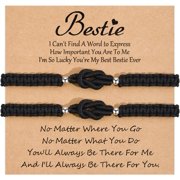 Dad Daughter/Mother Son/Mother Daughter Bracelet Pinky Promise Matching Relationship Friendship Bracelets Birthday Gifts for Women Men Teen Her Him