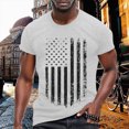 thumbnail image 2 of UAYOTSE USA 4th of July Shirts for Men American Flag Short Sleeve Patriotic Independence Day Tee Top,Sizes XXL, 2 of 5
