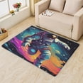 thumbnail image 3 of Astronaut Rug 4x7 Area Rugs for Bedroom Living Room, Galaxy Starry Area Rug, Cool Boys and Teens Carpet Machine Washable Non-Slip Rug, Soft Low Pile Area Rug, Indoor Decorative Rugs la&175, 3 of 7