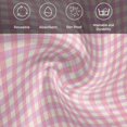 thumbnail image 5 of Pink Cloth Napkins, Grid Checkered Plaid Gingham Lattice Trellis Washable and Reusable Dinner Napkins Set of 6, Table Napkin for Kitchen Party Birthday Wedding Hotel Housewarming 20"x20", 5 of 8