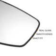 thumbnail image 4 of Reemplazo de vidrio del espejo retrovisor izquierdo 1 pieza, vidrio blanco calefaccionado con respaldo, compatible con Honda Odyssey 06-08, 4 of 6