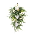 thumbnail image 2 of Guirnalda de flores artificiales en forma de lágrima, guirnalda colgante de 20 pulgadas de largo para decoración de granja, 2 of 9