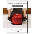 thumbnail image 3 of 3-Piece Kitchen Heat Insulation Mat Set, Heat-Resistant Insulation Mat, Oven Heat Insulation Mat, Towel Sheet Heat Insulation Mat, Suitable For Cooking And Baking (7 Inches X 7 Inches, Purple), 3 of 5