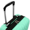 thumbnail image 2 of AMKA Honeycomb 22 in. Mint Carry-On Expandable Spinner Suitcase, 2 of 6
