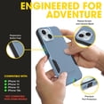 thumbnail image 3 of OtterBox Commuter MagSafe Case for iPhone 17e/16e/15/14/13 – Blue/Black – Slim, Shockproof, Dual Layer Drop Protection, 3 of 7