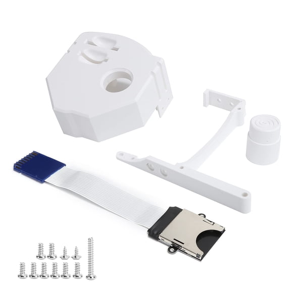 Kit de Montage de Carte Mémoire, Extension d'Impression 3D Adaptateur de Rallonge de Carte Mémoire pour Support de Dreamcast Gdemu(Blanc)