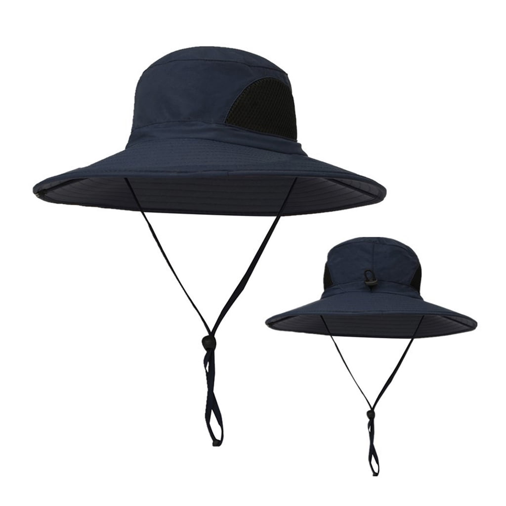 3x Men's Wide Brim Sun Hat Camping 
