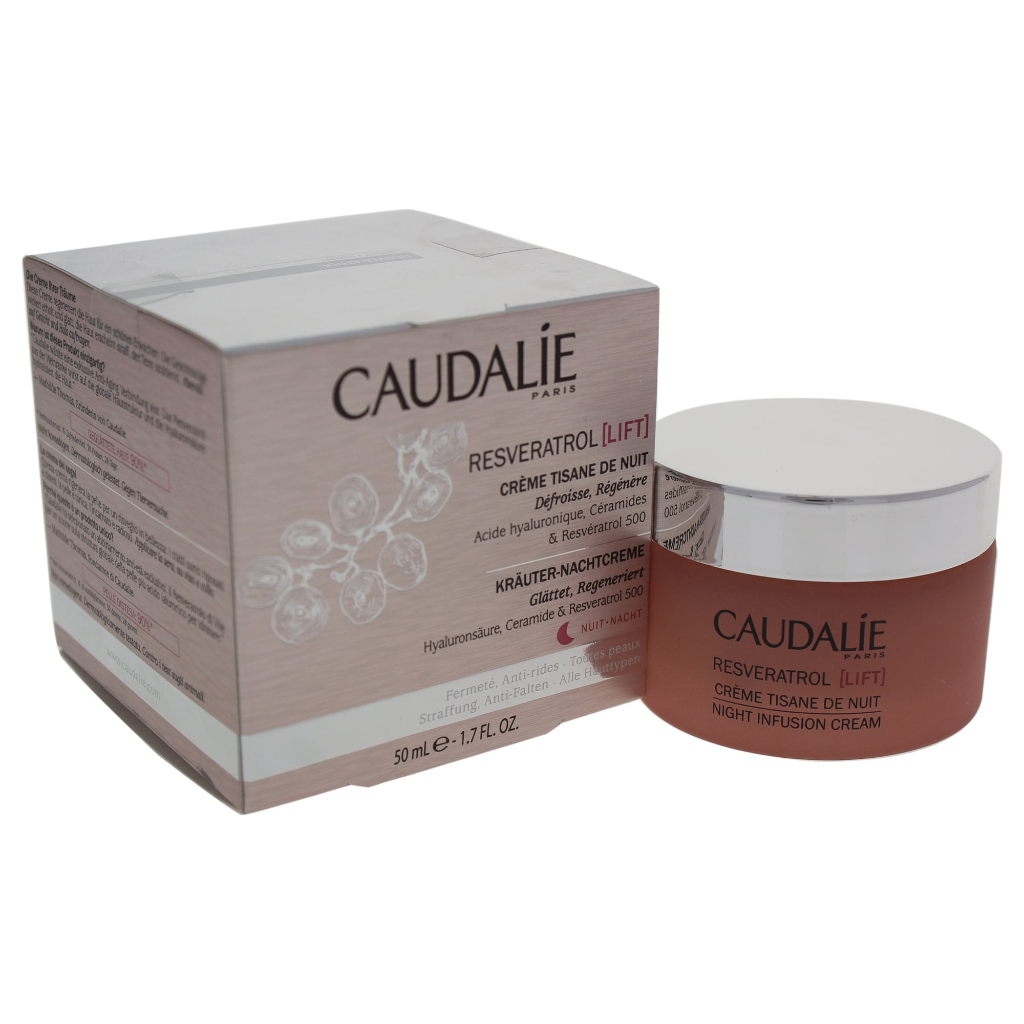 Caudalie Resveratrol LIFT Night Infusion by Caudalie for Women 1.7