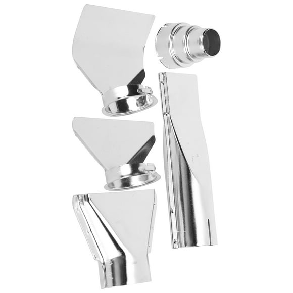 Stainless Steel Nozzle, Heat Nozzle Long Tube Round Hole For Replace Hot Air Accessories For Change The Tuyere For Industrial Hot Air Guns